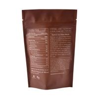 Sacs en Mylar personnalisés, brillants ou mats, imprimés en héliogravure, de qualité alimentaire, à fond plat, pour l'emballage du café et des noix