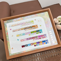 EliNail Marque Privée OEM ODM SANS HEMA Vente en Gros 45 Couleurs Gel UV Effet Œil de Chat pour Ongles