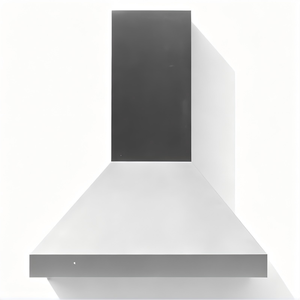 <span class=keywords><strong>Hotte</strong></span> de cuisine murale en acier inoxydable moderne, minimaliste et personnalisée, avec finition brossée à la main - Product Image 1