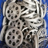 Kit complet de poulies de distribution synchrones en alliage d'aluminium HTD 8M 14M, personnalisable OEM, léger, avec alésage sur mesure