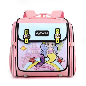 The new lightweight boy girl girl lovely new school children's school bags