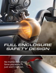 Soporte para Teléfono de Motocicleta LISEN 2026, Resistente, Antivibraciones, para Manillar de Bicicleta, Compatible con iPhone, <span class=keywords><strong>Samsung</strong></span>, Google Navigation - Product Image 5