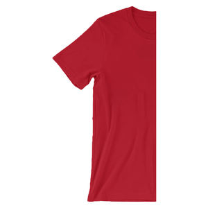 T-shirt à manches courtes à col rond pour femme, style streetwear, respirant, écologique, personnalisé, en molleton uni en coton biologique brodé - Product Image 6