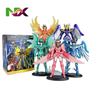 ฟิกเกอร์สะสมการ์ตูนเซนต์เซย่า 5 แบบ  วัสดุ PVC  ตัวละครฟีนิกซ์ อิกิ ฮโยกะ เซย่า ชิริว  ชุดเกราะเทพ  ของเล่นเด็ก - Product Image 1