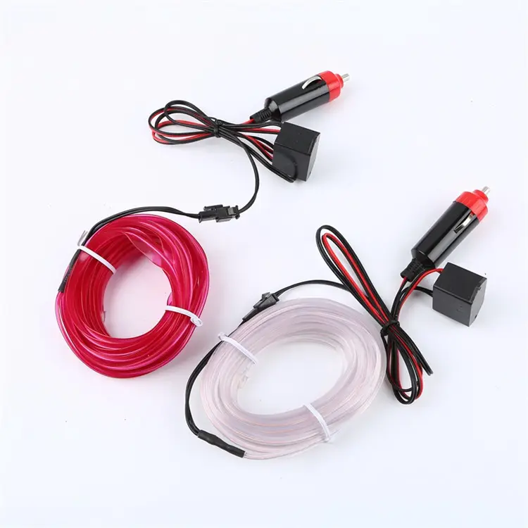 car party Christmas decoration el cable flash wire tape