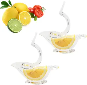 Pemeras Buah Lemon, Pemeras Buah Lemon Bentuk Burung Manual Portabel Jelas Elegan Burung Lemon
