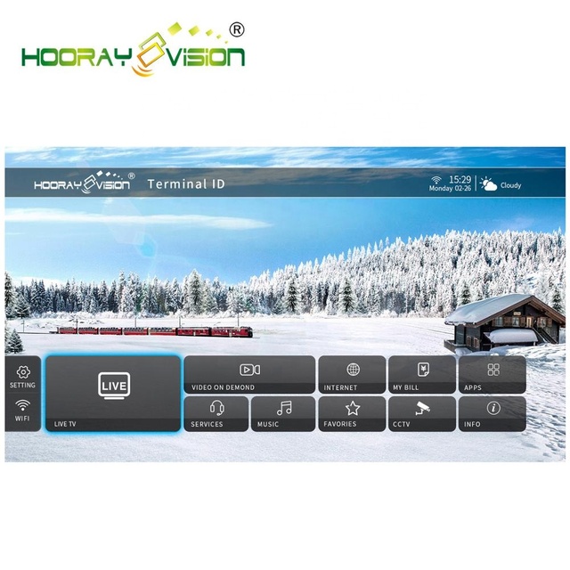 City Community School IPTV Solution with IPTV Streaming Server Broadcasting System