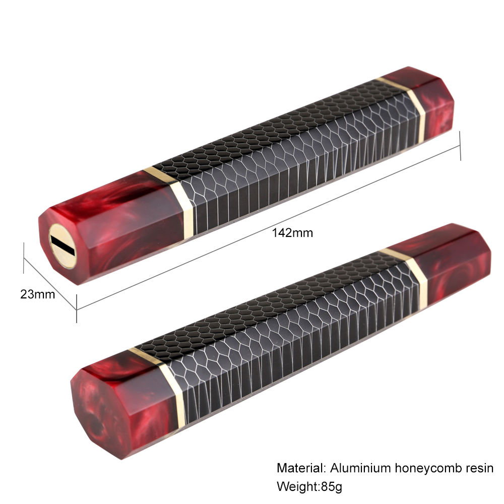 Black And Red Resin Honeycomb Handle DB-2303
