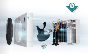 เครื่องปรับอากาศแบบ VRF อัจฉริยะ 4 แรงม้า 41300 BTU สำหรับอาคารสำนักงาน ติดตั้งง่าย ควบคุมอัตโนมัติด้วยรีโมท ปั๊มและเครื่องยนต์ประหยัดพลังงาน เป็นมิตรต่อสิ่งแวดล้อม - Product Image 6