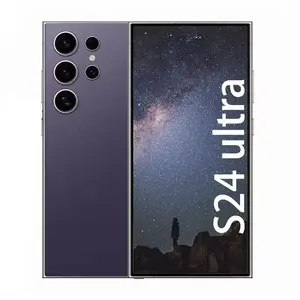 S24 Ultra 200MP kamera belakang 6.8 inci 5000 MAh baterai besar 12GB + 512GB Buka kunci ponsel global 5G