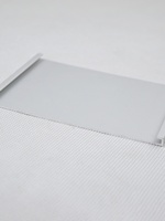 Placa Plana de Aleación de Aluminio con Ranura para Tarjetas, Reemplazable, con Logotipo Publicitario, Resistente al Agua IP65, Decoración para Automóviles, Placa para Puerta de Taxi o Centro Comercial