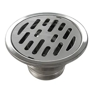 Drain grate square drainer sink waste different linear shower plastic industrial floor drain in stainless steel trap