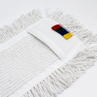 Vente en gros d'usine de vadrouille plate en mélange de coton microfibre touffetage nettoyage commercial vadrouille humide en microfibre