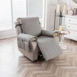 Wholesale High Quality Single Seat Anti Slip Sofa <strong>Cover</strong> with Elastic Straps Quilted One Piece <strong>for</strong> <strong>Recliner</strong> <strong>Chair</strong> - Product Image 3