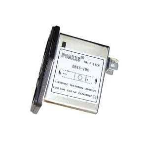 IEC ổ cắm loại 3A cung cấp điện tiếng ồn EMI lọc với cầu chì - Product Image 1