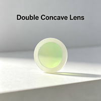 Wear Resistant Double Concave Optical Lens 35mm Diameter 5mm Edge Thickness for Red Dot Sight Optical Calibration Devices