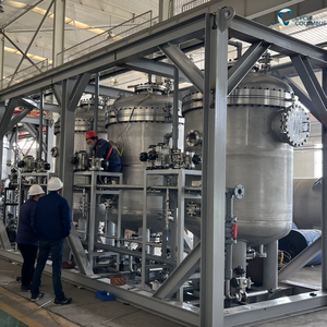 Hochwertiger OEM 316L Edelstahl Industrieller Skid-Montierter Lagertank Druckbehälter ASME-Zertifiziert Komplettes Skid-System - Product Image 1