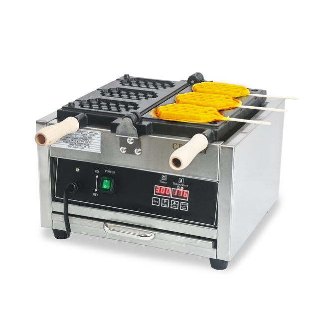 Hot Selling Belgian Electric Vertical Bread Machine & Honeycomb Shaped Waffle Maker 110/220V New Condition