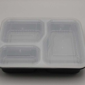 Nhựa Takeaway <span class=keywords><strong>container</strong></span> thực phẩm 2 3 <span class=keywords><strong>4</strong></span> 5 ngăn dùng một lần bữa ăn tối khay bữa ăn bao bì thực phẩm chất lượng cao giá - Product Image 4