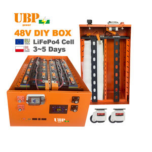 UBPPOWER Home Armazenamento De Energia Solar Novo OEM Vazio <span class=keywords><strong>Metal</strong></span> 16S Lítio LiFePo4 200Ah 280Ah 24V 48V DIY Caixa de Bateria Kits - Product Image 1