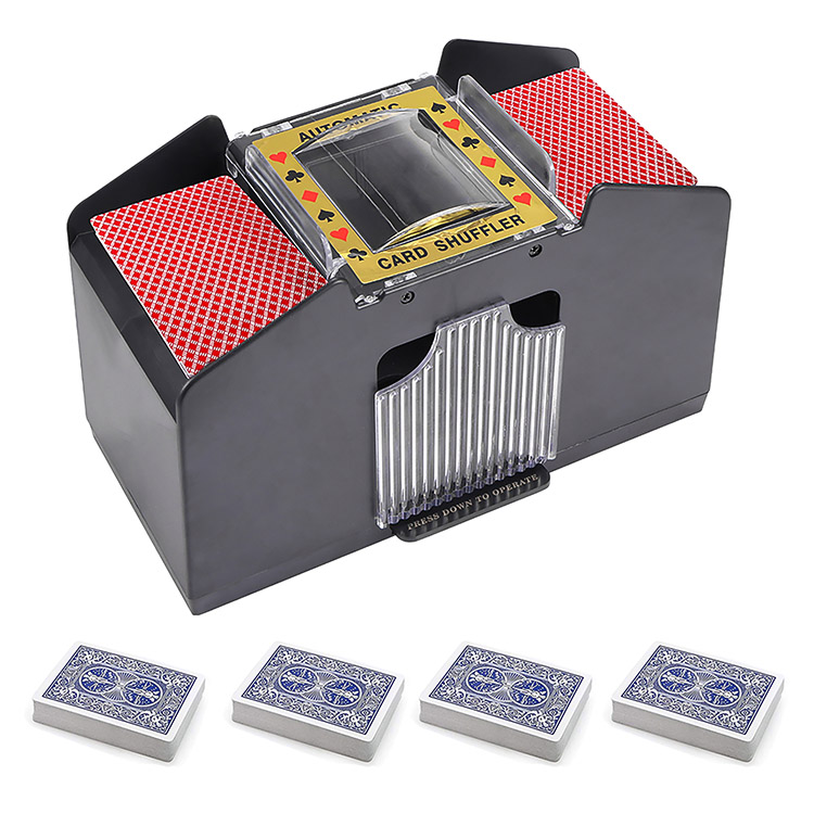 Buy In Bulk Automatic Card Shuffle Battery Operated & Supports 6 Decks |  Alibaba.com