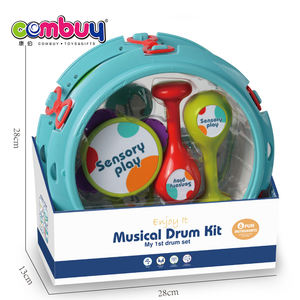 Instruments à main amusants, <span class=keywords><strong>kit</strong></span> de batterie 6 pièces, jouet musical pour bébé - Product Image 4