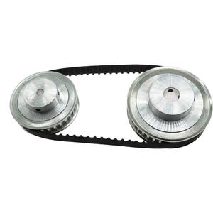 Şaft Gt1 Gt1.5 Gt2 gtgt5 kemer genişliği 6mm 10mm alüminyum zamanlama kemeri kasnak ile özelleştirilmiş yüksek hassasiyetli kasnak - Product Image 4