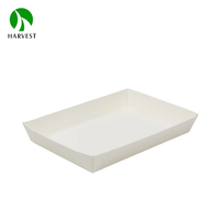 Maßgefertigte Biologisch Abbaubare Einweg-Sushi-Kuchen-Lebensmittelboxen Rechteckige Kraftpapier-Schale mit Deckel und Prägung