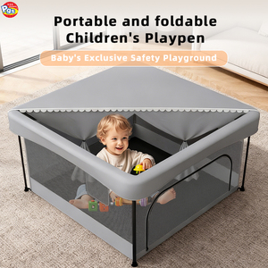 Parque Infantil Plegable Prodigy PPI008, Seguro, Lavable y Portátil con Colchoneta - Product Image 3