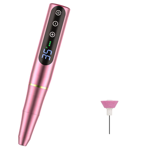 Lima de uñas eléctrica para uñas naturales/acrílicas, pedicura y herramientas de manicura, equipo de uñas de grado de Salón (35000 Rpm - Product Image 1