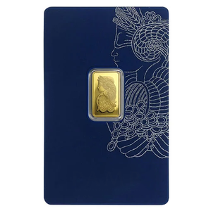 Impresión personalizada 1g Gold Bar Security Blister Pack PET Plastic Blister Gold Bar Tarjeta <span class=keywords><strong>de</strong></span> embalaje 54,5*86,5 MM - Product Image 1