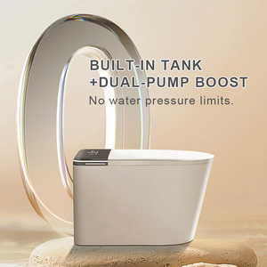 โถสุขภัณฑ์อัจฉริยะยอดนิยมพร้อมระบบเป่าลมอุ่นและกำจัดกลิ่น - Product Image 3
