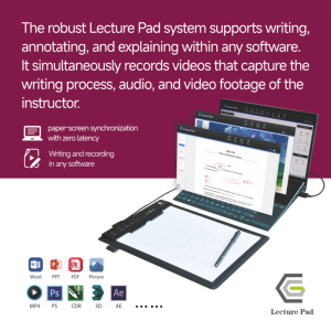 Bloc de escritura digital de 10,5 pulgadas para enseñanza y cursos en línea para grabar conferencias y explicar temas de tabletas gráficas - Product Image 4