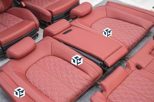 Accessoires d'intérieur de voiture Sièges de sport baquets Coussin personnalisé Housse en cuir pour <span class=keywords><strong>Audi</strong></span> <span class=keywords><strong>RS</strong></span> A4 A5 A6 A7 <span class=keywords><strong>Q3</strong></span> Q5L Q8 - Product Image 6