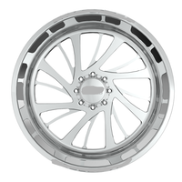 Jantes de camion forgées sur mesure SL 28X12 30X14 20X12 26X14 Super Single Deep Concave Polished avec 8X180 8X170 pour GMC Sierra 2500HD