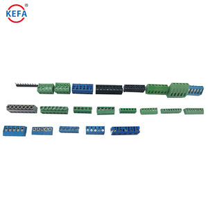 Kefa 2/3/4/5/6/7/8/9/10 Pin PCB vít trên thiết bị đầu cuối 2 Pin PCB khối thiết bị đầu cuối kết nối PCB khối thiết bị đầu cuối Đen 17.a - Product Image 1