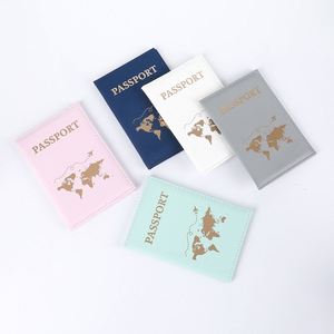 Porta Pasaportes de Alta Calidad en Cuero PU para Hombre y Mujer, Regalos de Viaje - Product Image 3