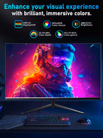 Moniteur LCD IPS 27 pouces 4K/2K 144Hz/180Hz HDR DP écran d'ordinateur de bureau de jeu