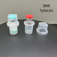 Venta al por Mayor de Cajas de Polvo Liofilizado de Plástico con Materiales Reciclados OEM ODM, Estuche para Viales de Péptidos de 3 ml con Barnizado y Embalaje Personalizado