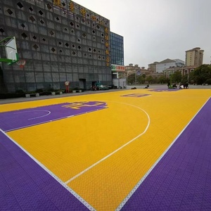 Baldosas Modulares de PP para Pisos Deportivos de Tenis, Bádminton y Baloncesto de Diseño Moderno para Exteriores - Product Image 6
