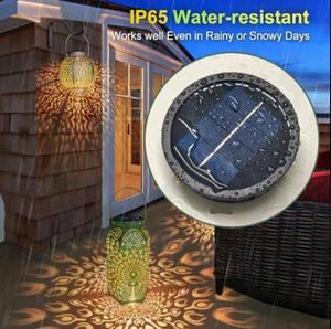 Lámpara <span class=keywords><strong>Solar</strong></span> LED para Jardín, 8 Lúmenes, Blanco Cálido, Impermeable IP65, con Panel <span class=keywords><strong>Solar</strong></span>, Batería, Repuesto para Decoración de Jardín Pequeño, DIY - Product Image 3