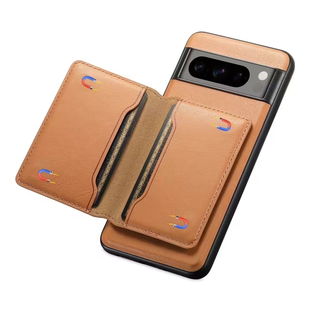 Fashion Multi Card Slot Cattle Stripe Wallet PU Leather Cover for Google Pixel 6 7 8 6A 7A 8A Pro Mobile Phone Case