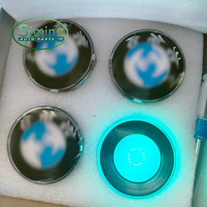 Capuchons <span class=keywords><strong>de</strong></span> <span class=keywords><strong>roue</strong></span> lumineux pour voiture, éclairage central pour BMW, Benz, Audi, Kia, VW, Hyundai, <span class=keywords><strong>Peugeot</strong></span>, Toyota, Mitsubishi, Honda Civic - Product Image 2