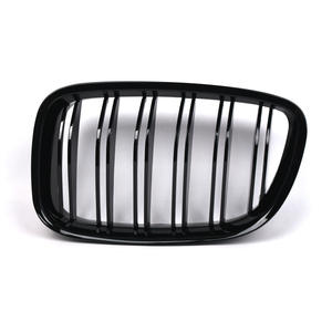 Parrilla Delantera Negra para BMW Serie 5 GT F07, Modificación de Parachoques de Plástico ABS, Diseño de Doble Línea - Product Image 5