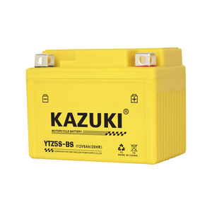 <span class=keywords><strong>Batterie</strong></span> de moto GTZ5S AKI YTXZ5S-BS 12V4AH sans entretien, technologie AGM au plomb-acide, nouvelle puissance de démarrage automatique - Product Image 2