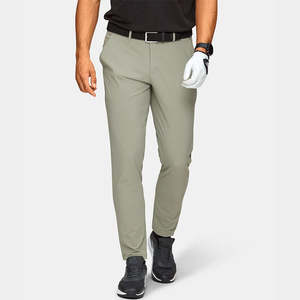 Pantalons de golf en polyester élastomère Pantalons de golf décontractés à séchage rapide pour hommes Pantalons gris clair Pantalons de jogging pour hommes - Product Image 2