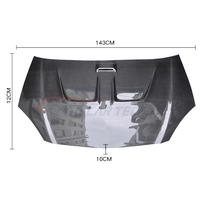 Capot de capot moteur en fibre de carbone pour Honda Acura Integra DC5 RSX 2002-2004