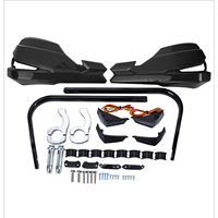 Protège-mains pour moto HONDA YAMAHA YZ SUZUKI, feu de poignée pour motocyclette, clignotant LED, protection des mains, barres de poignée, 22MM 28MM, 1 paire