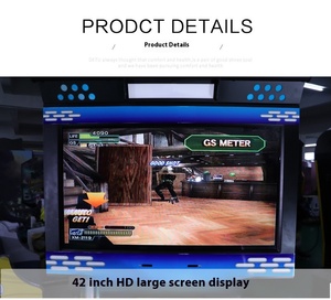 Bán buôn 42-inch Đồng tiền hoạt động hai người chụp Arcade mô phỏng nhà sản xuất đấm bốc và chụp video game console - Product Image 5