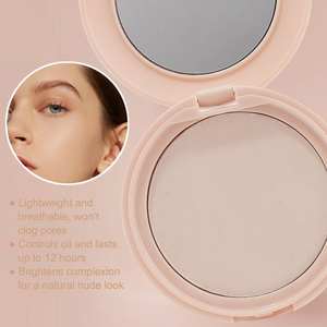 Fond de teint de marque de luxe Nouveau design Contrôle de l'huile Fond de teint Matte Radiance Fond de teint en poudre au four - Product Image 2